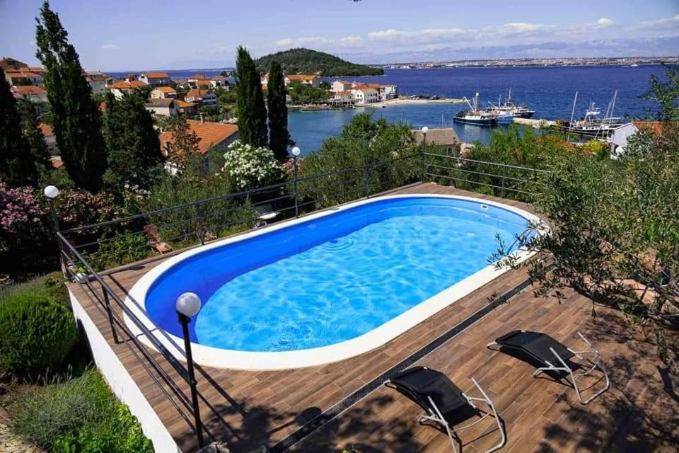 Booking Franov Residence On Island Ugljan With The Pool, Bbq And Beautiful Sea-View! Kali Exterior foto